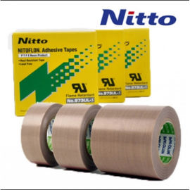 Chine Bande à hautes températures de fibre de verre de téflon de Nitto 973UL PTFE avec l'adhésif de silicone fournisseur