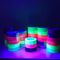 Dispositif avertisseur de ruban adhésif de coton de bande fluorescente au néon lumineuse légère noire UV de tissu pour la partie fournisseur
