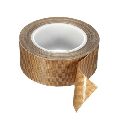 Chine PTFE enduit de ruban adhésif en fibre de verre 3mils/5mils adhésif en silicone pour la machine de scellage thermique fournisseur