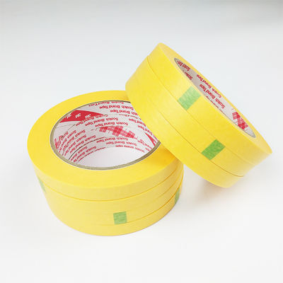 Chine Bon masquage peint de crêpe de retrait propre UV à simple face de résistance de bande paerforée fournisseur
