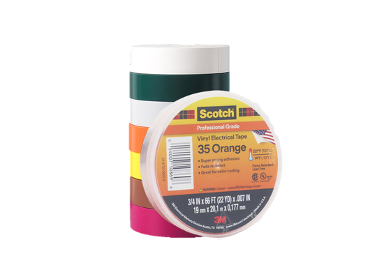 Chine 3M Scotch 35 | Color Coding | Electrical Tape | Vinyl Carrier fournisseur