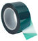 La haute température adhésive de polyester de silicone vert de ruban emploient extensivement pour le revêtement de puissance fournisseur