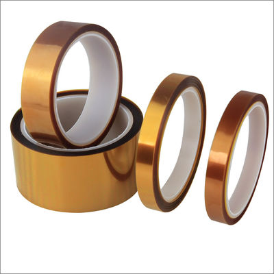 La bande de polyimide double face. Résistant à la chaleur. Adhésif en silicone. Pour imprimer une étiquette. fournisseur