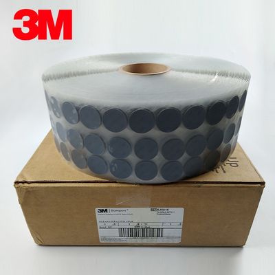 3M Bumpon Rouleau Résilient SJ 5832 | Ruban Haute Température | Blanc et Noir | 114mm*33m fournisseur