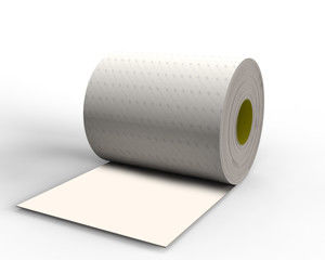 3M Bumpon Rouleau Résilient SJ 5832 | Ruban Haute Température | Blanc et Noir | 114mm*33m fournisseur