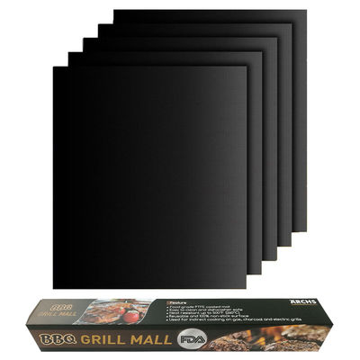 Tapis de Grill en PTFE | Antiadhésif | Charbon | Ignifuge | Film Haute Température | Pour Barbecue fournisseur