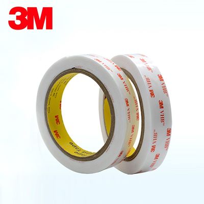 3M 4945 | Ruban en mousse acrylique | Double face | Blanc | Épaisseur 1,1 mm | 25 mm x 33 m fournisseur