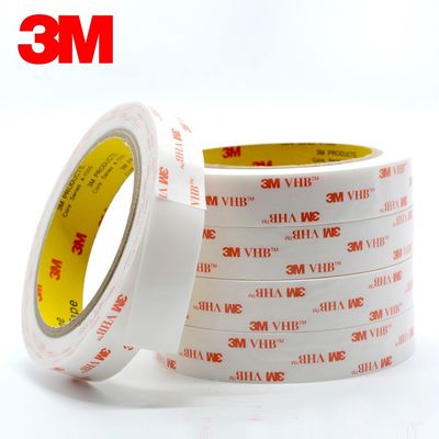 3M 4945 | Ruban en mousse acrylique | Double face | Blanc | Épaisseur 1,1 mm | 25 mm x 33 m fournisseur
