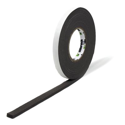 Tape en PE d'épaisseur de 1,0 mm, noir/blanc, double face, pour le montage et le joint. fournisseur