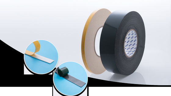 Tape en PE d'épaisseur de 1,0 mm, noir/blanc, double face, pour le montage et le joint. fournisseur