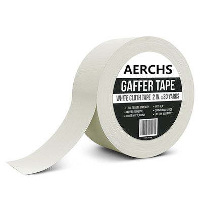 Le ruban gaffer. Pas réfléchissant. Noir et blanc. fournisseur