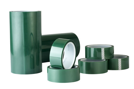Ruban vert PET | Masquage haute température | 0,06 mm/0,09 mm | Adhésif silicone fournisseur