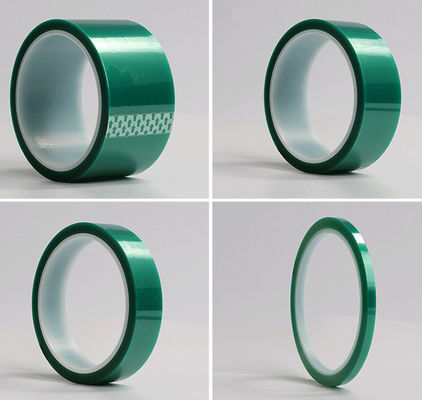 Ruban vert PET | Masquage haute température | 0,06 mm/0,09 mm | Adhésif silicone fournisseur