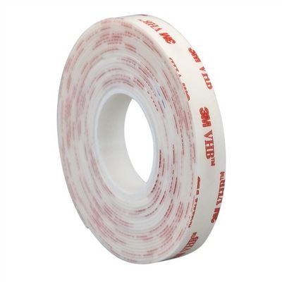 3M 4945 | Ruban en mousse acrylique | Épaisseur 1,1 mm | Blanc Double Face fournisseur