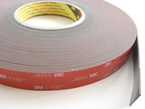 bande acrylique dégrossie grise de liaison d'épaisseur de la bande 2.3mm de mousse de 3M 4991 double fournisseur
