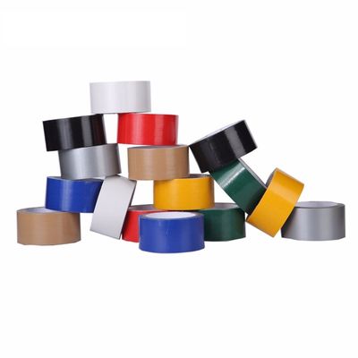 Ruban adhésif coloré par PE, bande colorée imperméable de tissu de rouge de la bande 48mm de film protecteur fournisseur
