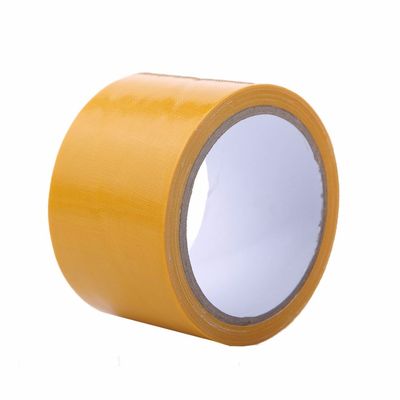 Ruban adhésif coloré par PE, bande colorée imperméable de tissu de rouge de la bande 48mm de film protecteur fournisseur