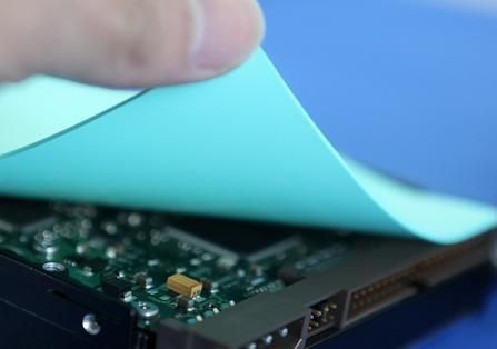 Protection conductrice thermique avec du silicone pour le transfert de chaleur multiforme fournisseur
