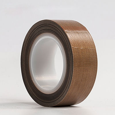 Ruban adhésif de fibre de verre résistante à la température du téflon PTFE de la chaleur pour souder à chaud l'emballage fournisseur