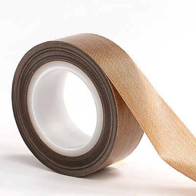Ruban adhésif de fibre de verre résistante à la température du téflon PTFE de la chaleur pour souder à chaud l'emballage fournisseur