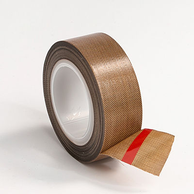 Ruban adhésif de fibre de verre résistante à la température du téflon PTFE de la chaleur pour souder à chaud l'emballage fournisseur