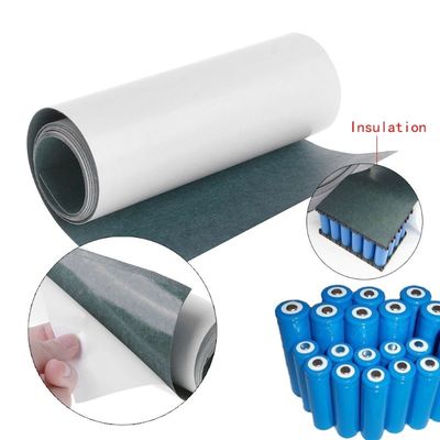 papier de 18650 26650 21700 de batterie de paquet d'isolation poissons de papier avec le côté de l'adhésif un fournisseur