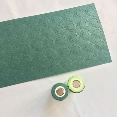 papier de 18650 26650 21700 de batterie de paquet d'isolation poissons de papier avec le côté de l'adhésif un fournisseur